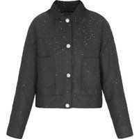 Kurze Jacke aus Kunstpelz