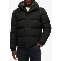 Herren Gepolsterte Pufferjacke mit Kapuze