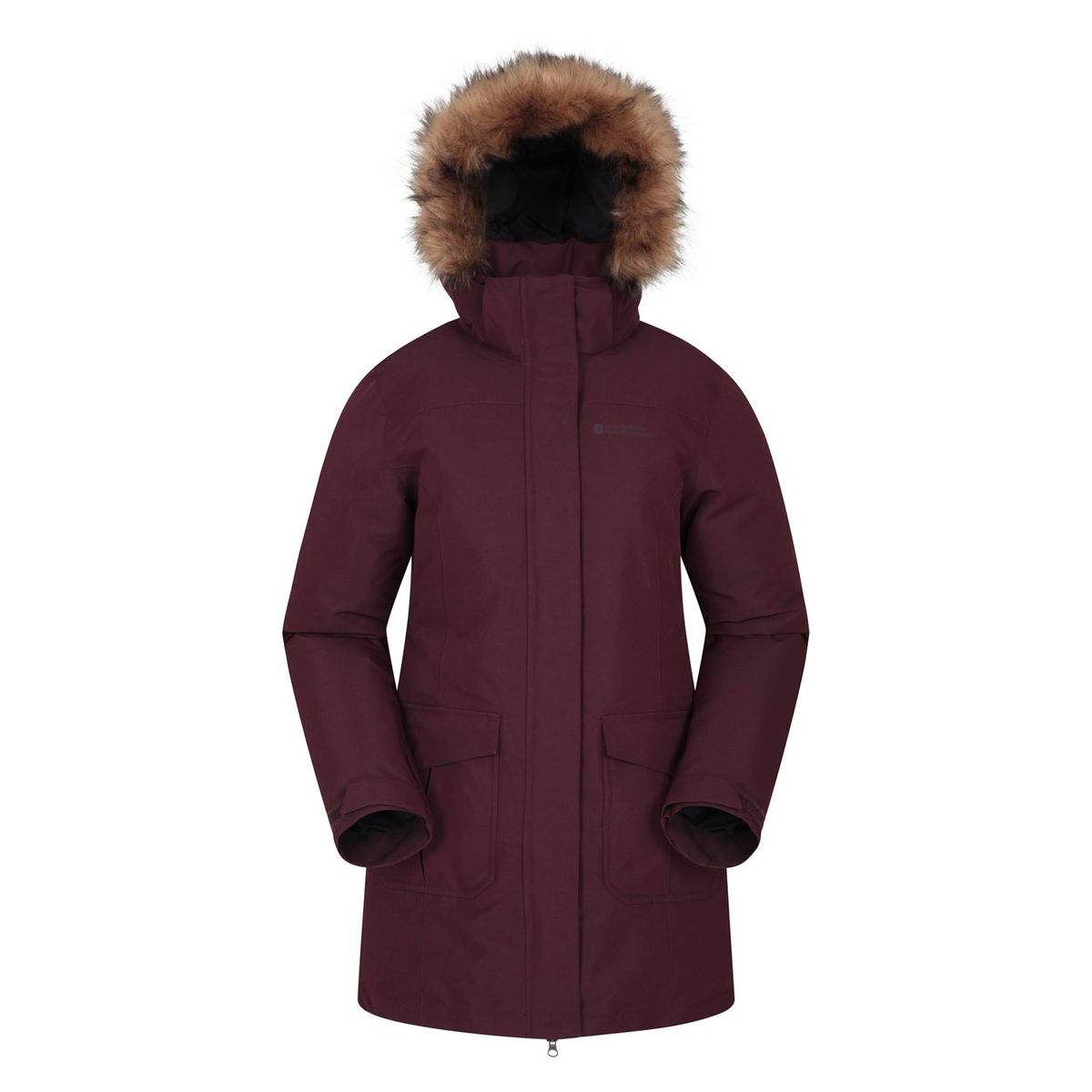 Mountain Warehouse - "Tarka II" Steppjacke für Damen (Burgunderrot)
