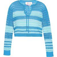 IZIA Pullover Frauen Blau