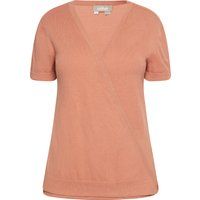 usha Strickpullover Damen Beige-Rosa