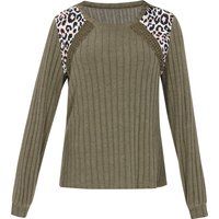 Faina Pullover Frauen Grün