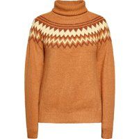 Fair Isle Rollkragen Strickpullover