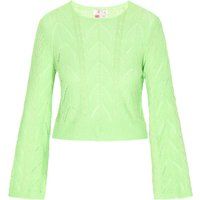 IZIA Pullover Frauen Grün