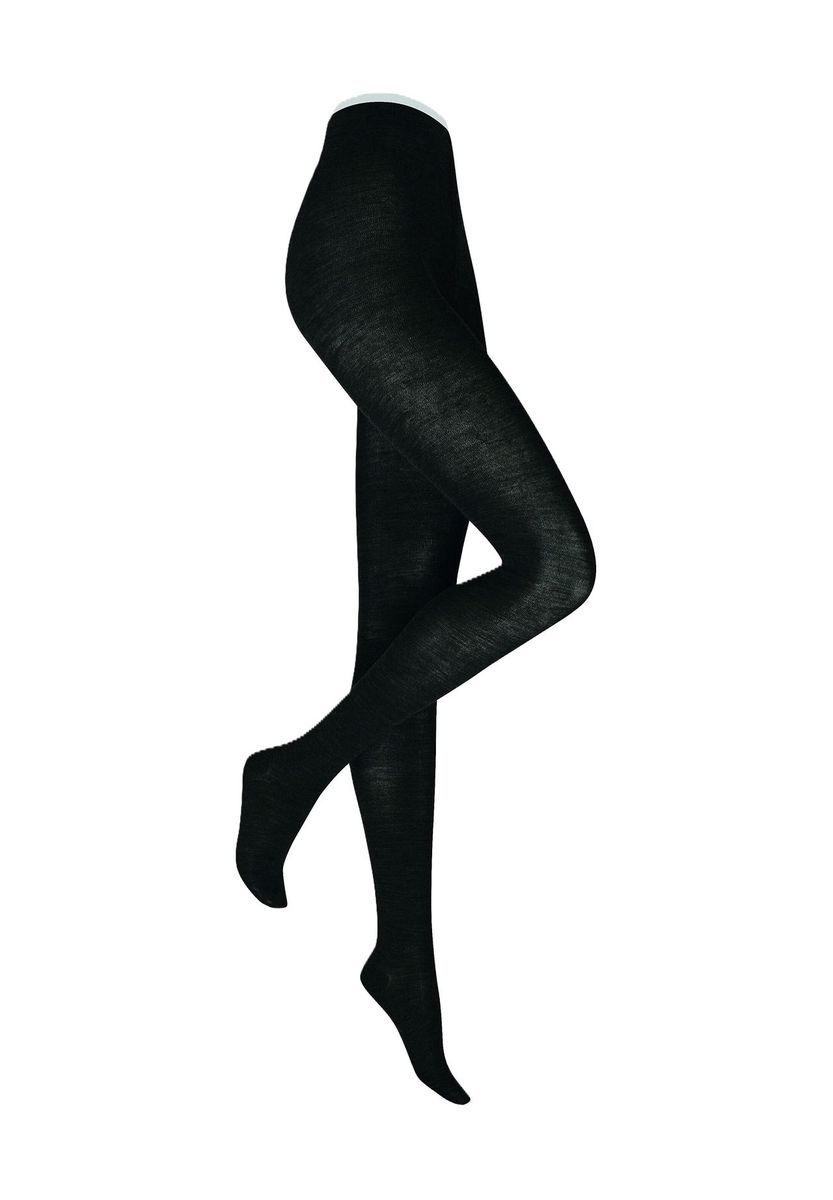 Warme Strickstrumpfhose aus Wollmischung