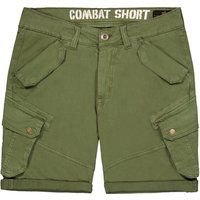 Herren olivgrüne Combat Shorts
