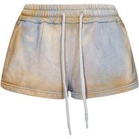 Off-White - "Laundry" Freizeitshorts für Damen (Beige)