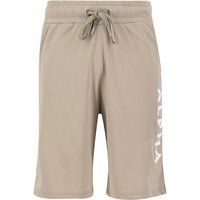 Locker geschnittene Jersey-Strickshorts