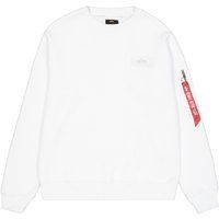 Minimalistisches Rundhals-Sweatshirt mit Tasche