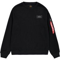 Minimalistisches Rundhals-Sweatshirt mit Tasche