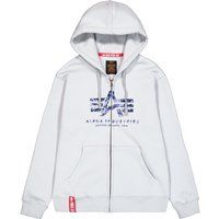 Bequemer Camouflage-Kapuzenpullover mit Reißverschluss