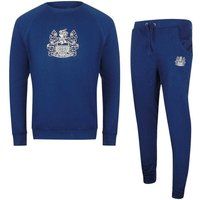 Aquascutum - "Iconic" Trainingsanzug für Herren, Rundhalsausschnitt (Dunkles Marineblau)