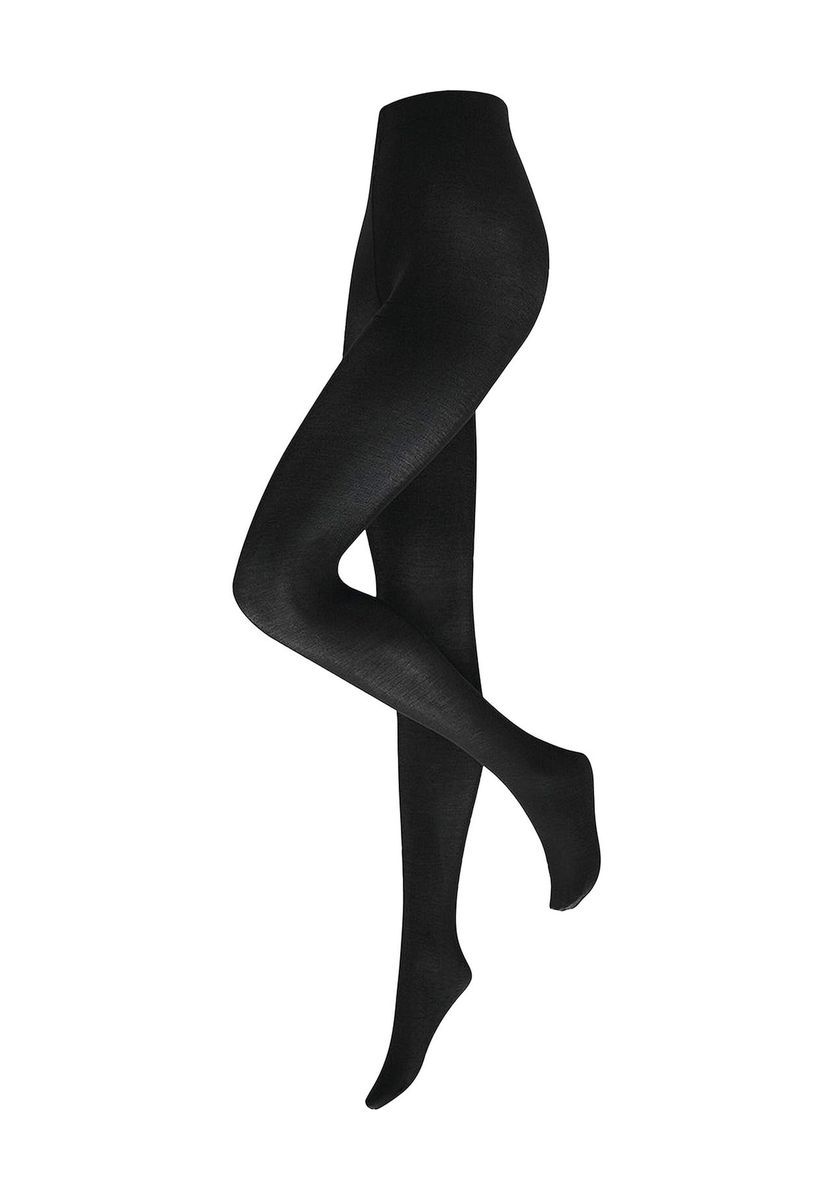 Blickdichte Merinowollstrumpfhose