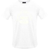 Diesel - "Property Of Denim Division" T-Shirt für Herren (Weiß)