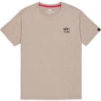 Lässiges Camo Logo Grafik T-Shirt