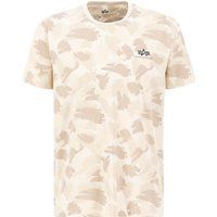 Kurzärmeliges T-Shirt mit Camouflage-Print