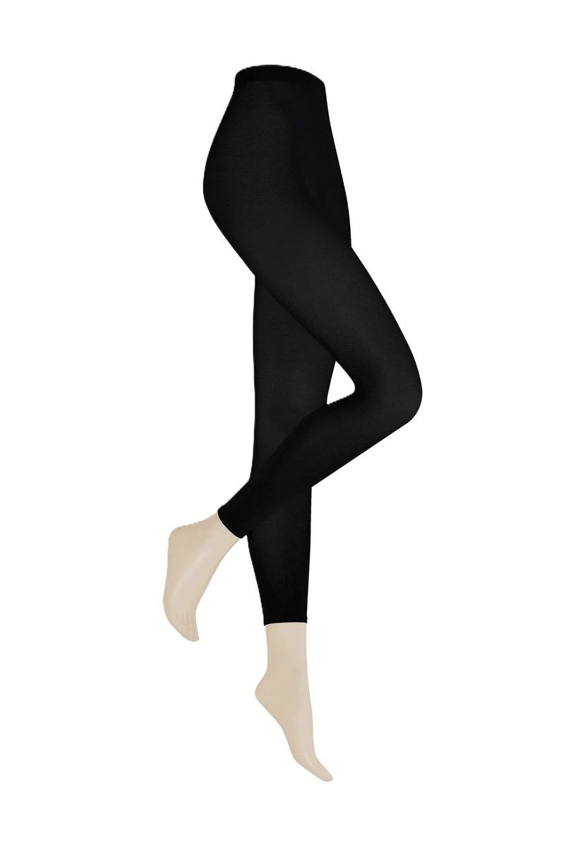 KUNERT Feinstrumpfleggings "Soft Wool Cotton", Wollanteil, für Damen, schwarz, 38/40