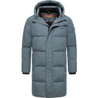 Herren Steppmantel mit Kapuze