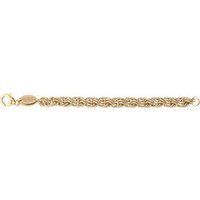 Damen Goldfarbenes Geflochtenes Kettenarmband