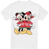 Mickey & Minnie Mouse Weihnachts-T-Shirt