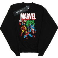 Schwarzes Marvel Comic Helden Sweatshirt