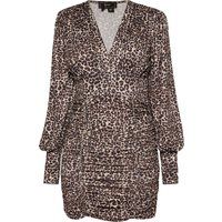Faina langarm kleid Damen Beige