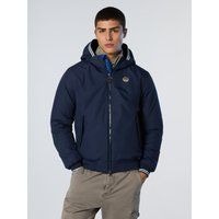 Gefütterte Segeljacke mit Kapuze