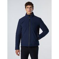 Marineblaue wasserdichte Tech Seglerjacke