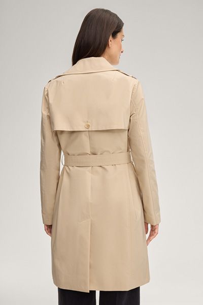 JOOP! Cindy Beige Trenchcoat Klassisch Zweireihig Gürtel