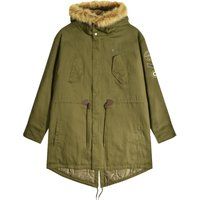 Lambretta - Parka für Herren, Segeltuch (Khakigrün)