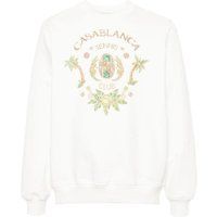 Weißes Sweatshirt mit Tennis Club Grafik