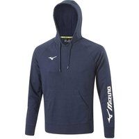 Mizuno - Kapuzenpullover für Herren, Frottee (Marine)