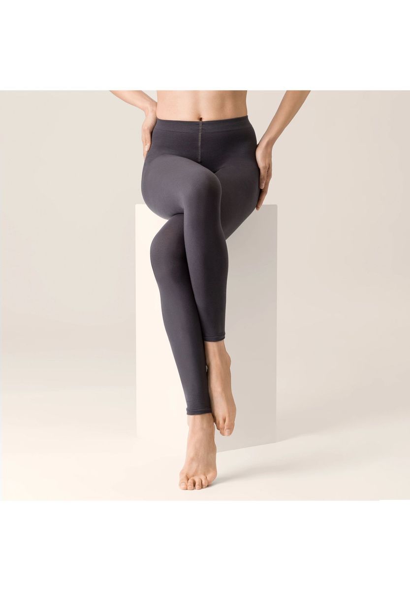 Bequeme, hochtaillierte Baumwoll-Leggings