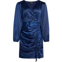 Faina Minikleid aus Satin Damen Marine
