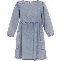 Lässiges Jeans-Minikleid mit Ärmeln
