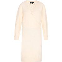 Elegantes Strickkleid mit Wickeloptik