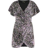 Paillettenbesetztes Party-Minikleid