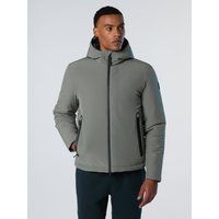 Recycelte Softshell Jacke mit Kapuze