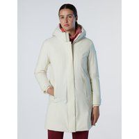 Recycelter 3-Lagen Parka Mantel mit Kapuze