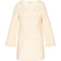 IZIA Kleid Frauen Creme