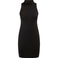 Ärmelloses geripptes Strick-Minikleid