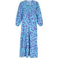 IZIA Kleid Frauen blau lila