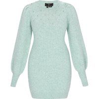 Faina Kleid Frauen Salbeigrün