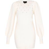 Faina Kleid Frauen cremefarben