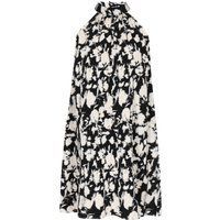 Mini Neckholderkleid mit Blumenmuster