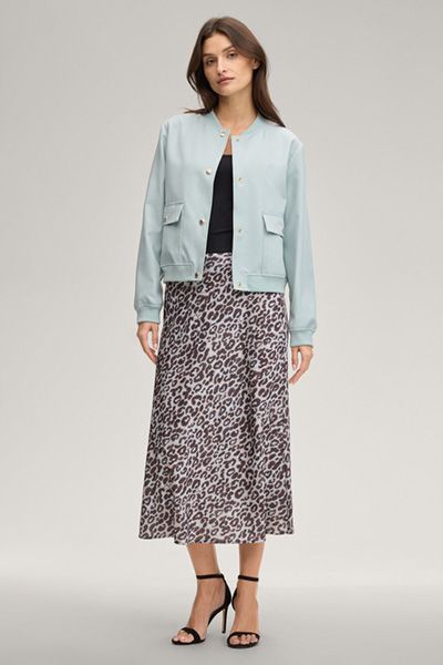 Joop! Orlanda Hellblaue Bomberjacke mit aufgesetzten Taschen