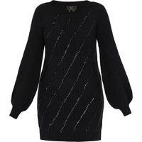 Faina Kleid Frauen Schwarz