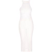 IZIA Kleid Frauen cremefarben