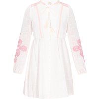 usha Kleid Frauen cremefarben
