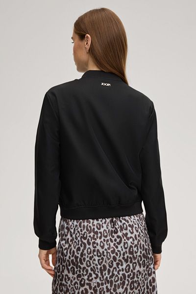 Joop! Orlanda Damen Bomberjacke Schwarz mit aufgesetzten Taschen